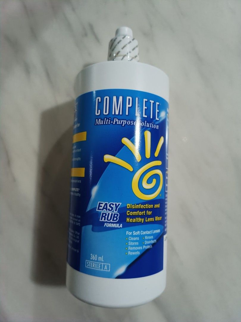 Complete contact lens solution (brand new) Beauty Personal Care