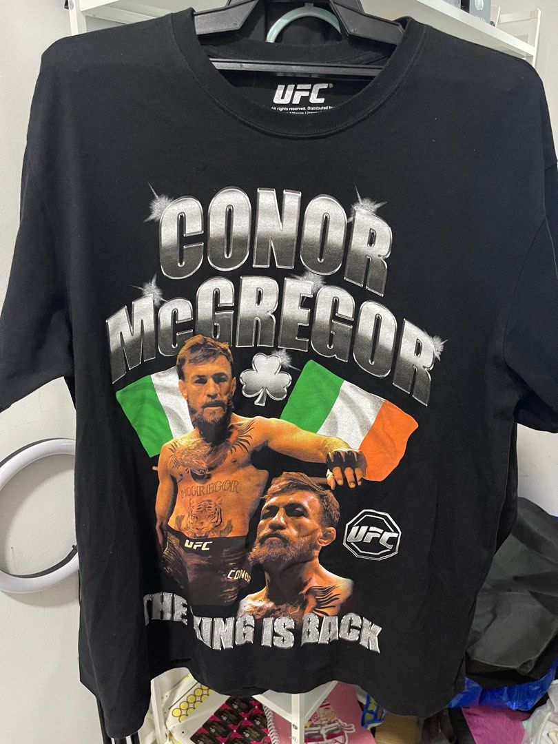 Conor mcgregor (Category: Tshirts & Polo Shirts) located in Kuala Lumpur. Submitted by sfl666 (Listing ID 1238320708, Image 1). Description: Ufc / pull&bear Conor mcgregor Cond : 9.3/10 (like new) .