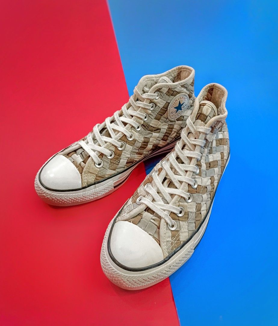 Converse All Star Chuck Taylor Woven Hi Men s Fashion Footwear