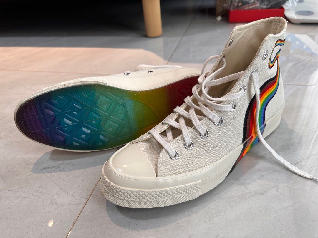 Rainbow clearance shoes converse