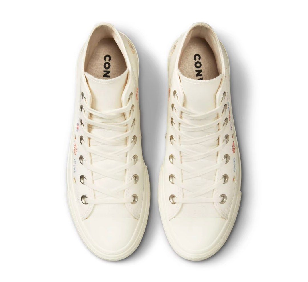 Converse Womens Chuck Taylor All Star Lift Platform Embroidered