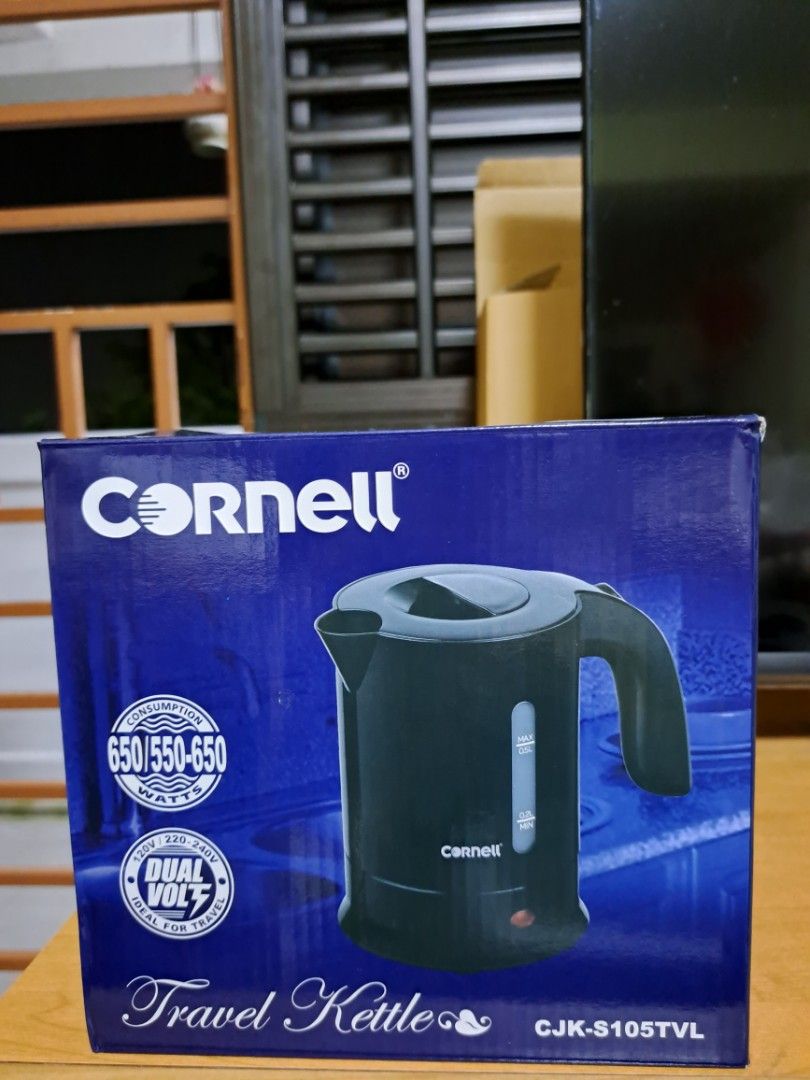 Cornell Travel Kettle 0.5L, TV & Home Appliances, Kitchen Appliances