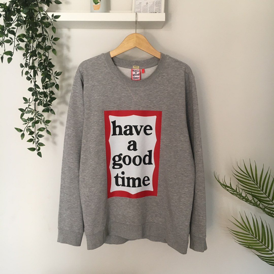 Have a good time crewneck top
