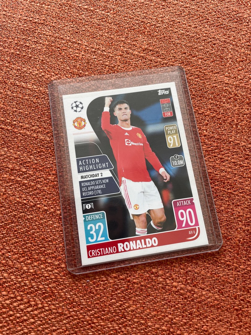 Cristiano Ronaldo - Topps Match Attax, Hobbies & Toys, Toys & Games on ...