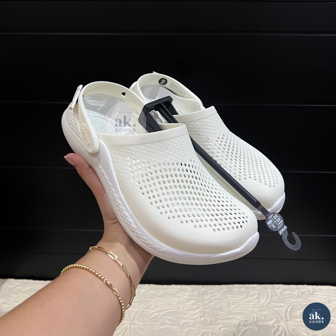 Crocs LiteRide 360 Clog (Almost White), Women's Fashion, Footwear ...