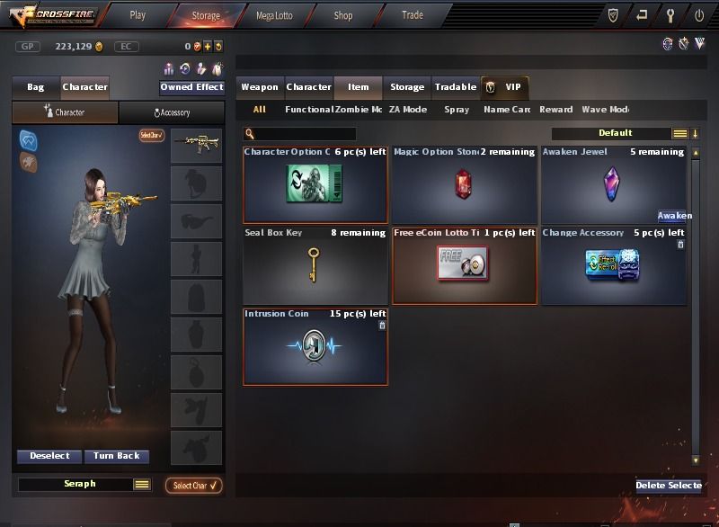 CrossFire PH Fresh Account with 4 VIP + M4A1SIron BeastNoble Gold + 8x Seal Box Key on Carousell