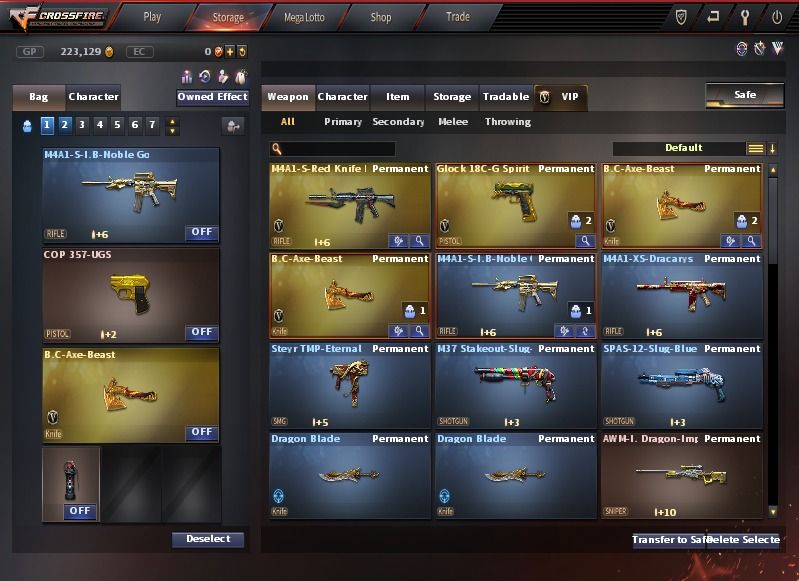 CrossFire PH Fresh Account with 4 VIP + M4A1SIron BeastNoble Gold + 8x Seal Box Key on Carousell