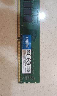 Crucial DDR4-2400 MHz 8GB RAM CL17  for PC