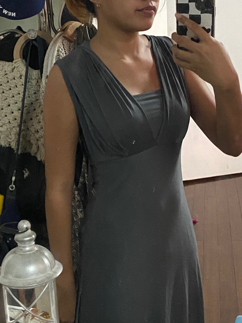Dark Gray Infinity Dress Women s Fashion Dresses Sets Evening dresses gowns on Carousell
