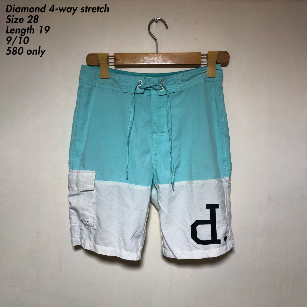Diamond Supply Co. 4 way stretch board shorts