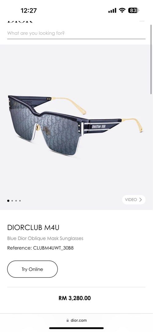 Sunglasses Christian Dior 2023 Monsieur