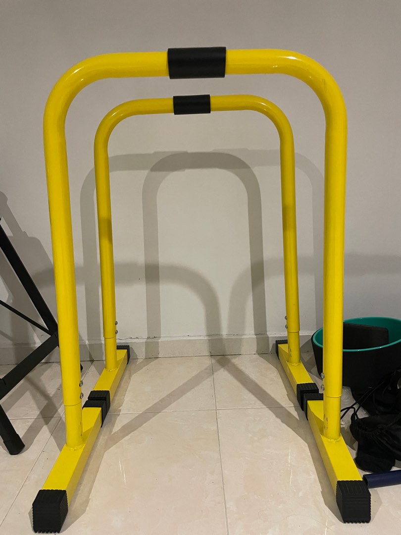 Dip Bar Equalizer Fitness Bodyweight Sports Equipment Exercise
