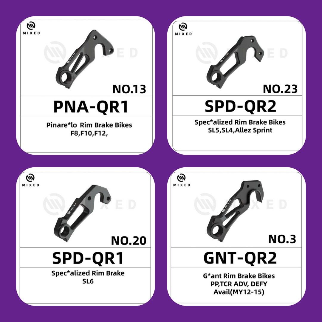 QR Direct Mount Rear Derailleur Hanger for Road Bike, Sports