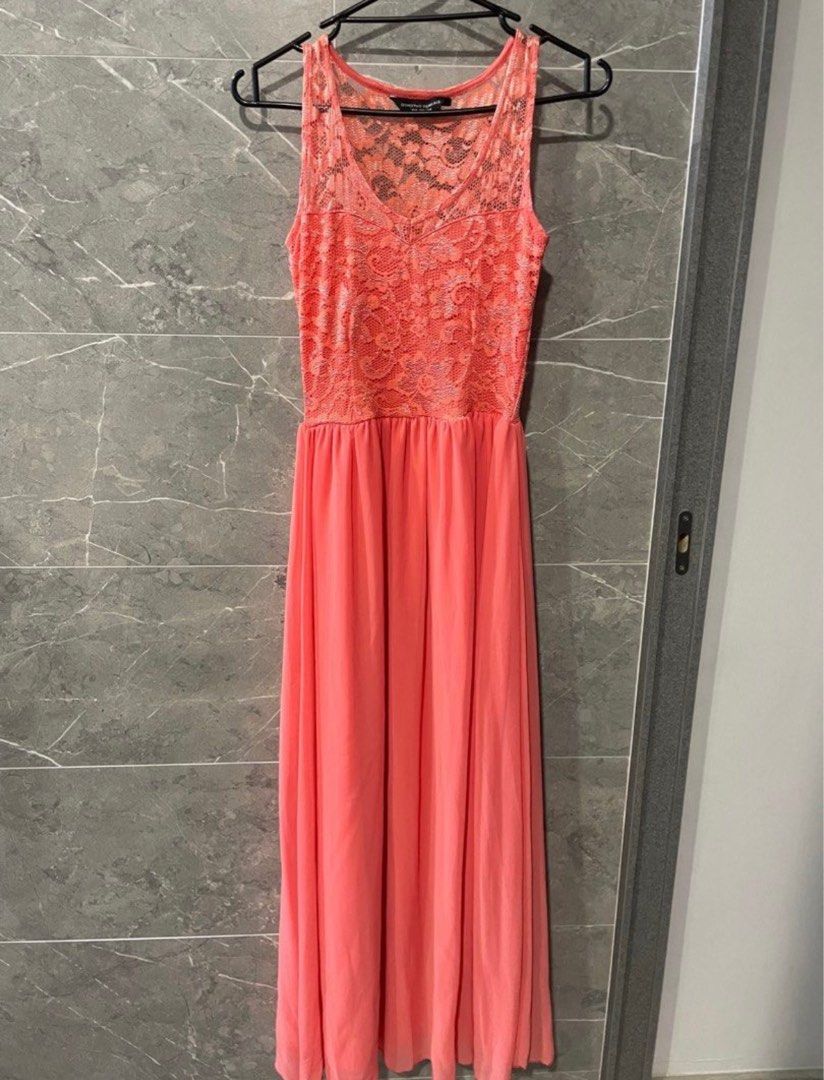 Dorothy perkins coral dress sales