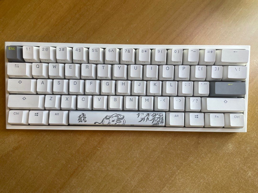 Ducky one 2 mini white keyboard, 電腦＆科技, 電腦周邊及配件, 電腦