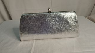 Elegant Silver Hand pouch