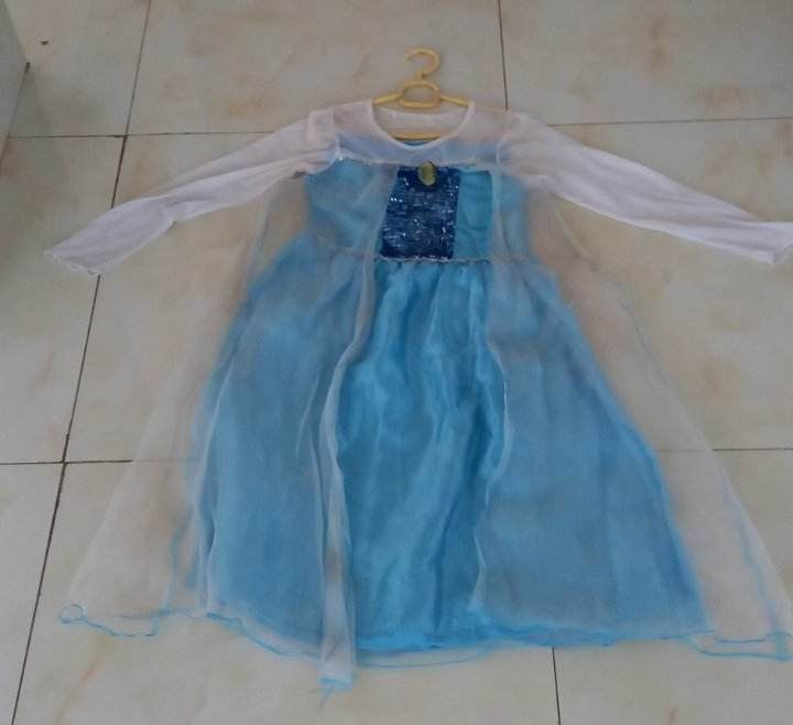 ELSA COSTUME FOR SALE, Babies & Kids, Babies & Kids Fashion on Carousell