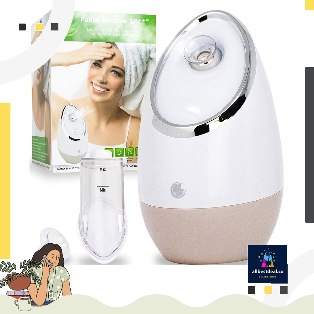Facial Steamer SPA+ by Microderm GLO Best Professional Nano Ionic