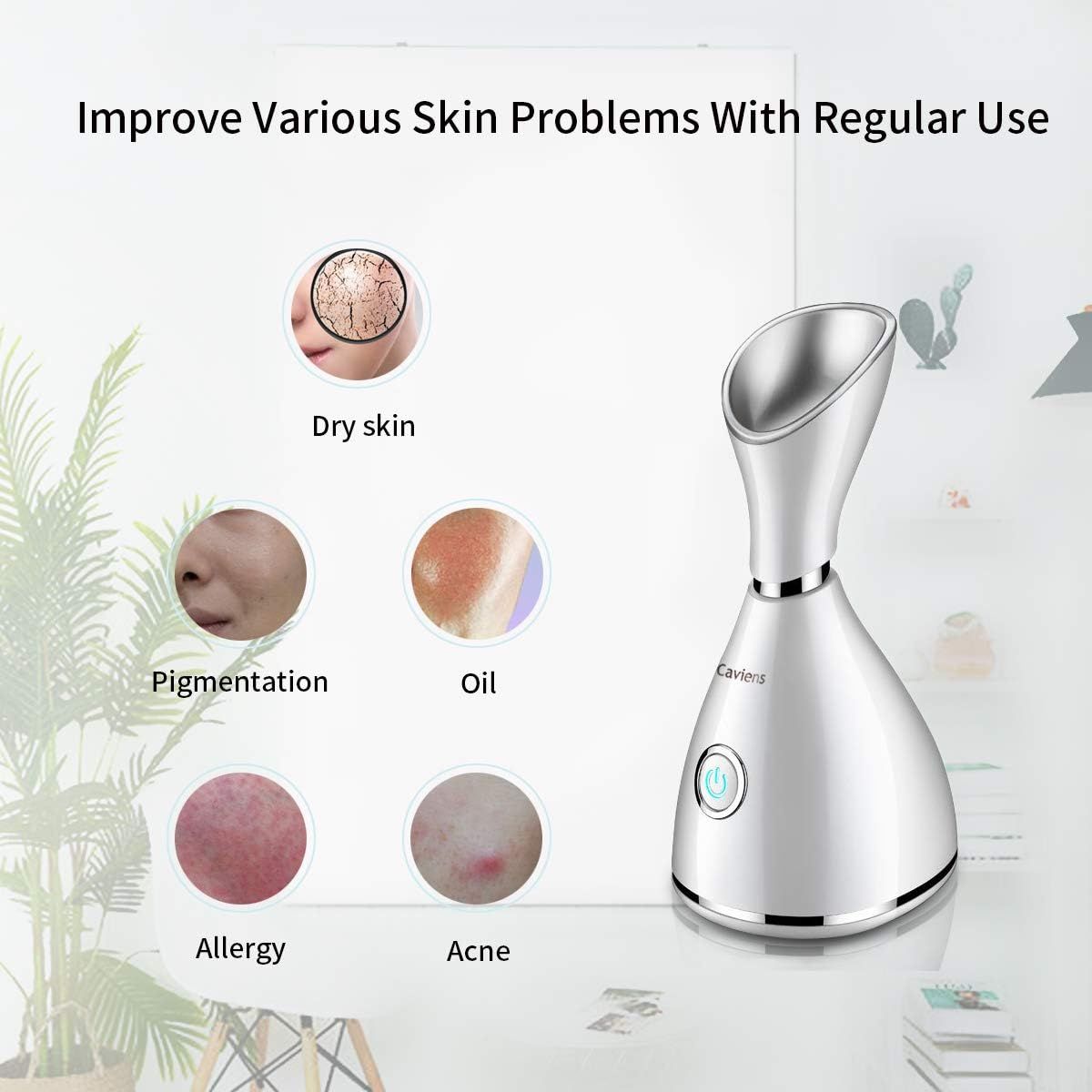 Facial SteamerNano Ionic Facial Steamer Warm Mist Humidifier Atomizer