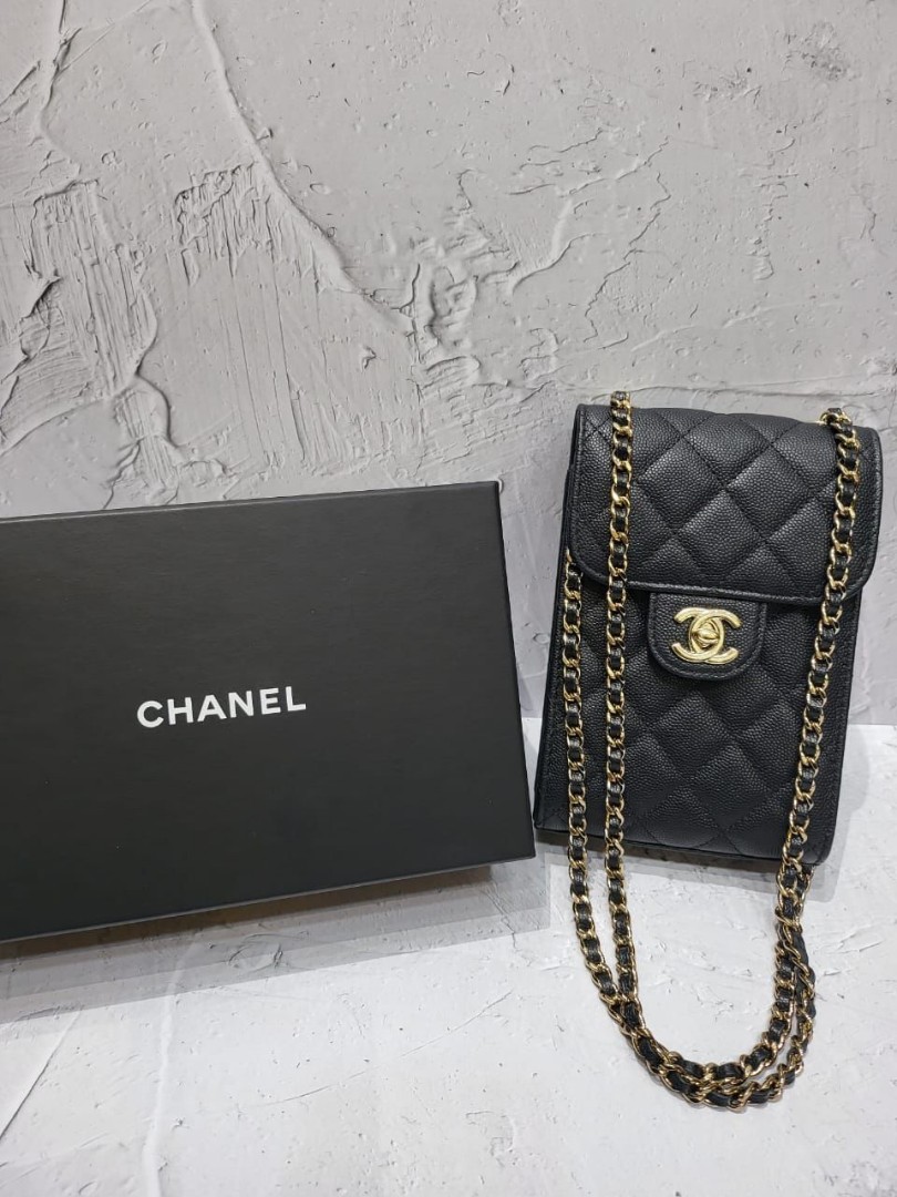 Chanel Bowling Bag, GHW, tahun 2019 #28, Barang Mewah, Tas
