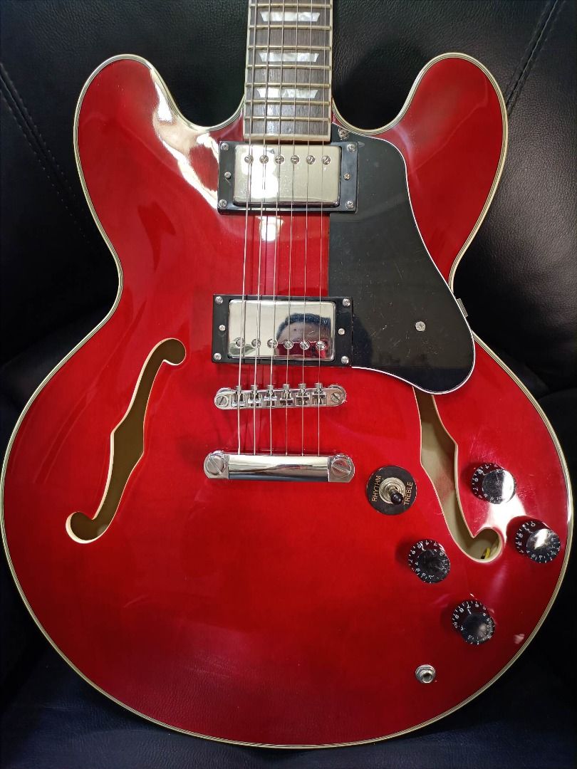 Firefly Semi Hollow Body Electric Guitar, Hobbies & Toys, Music & Media