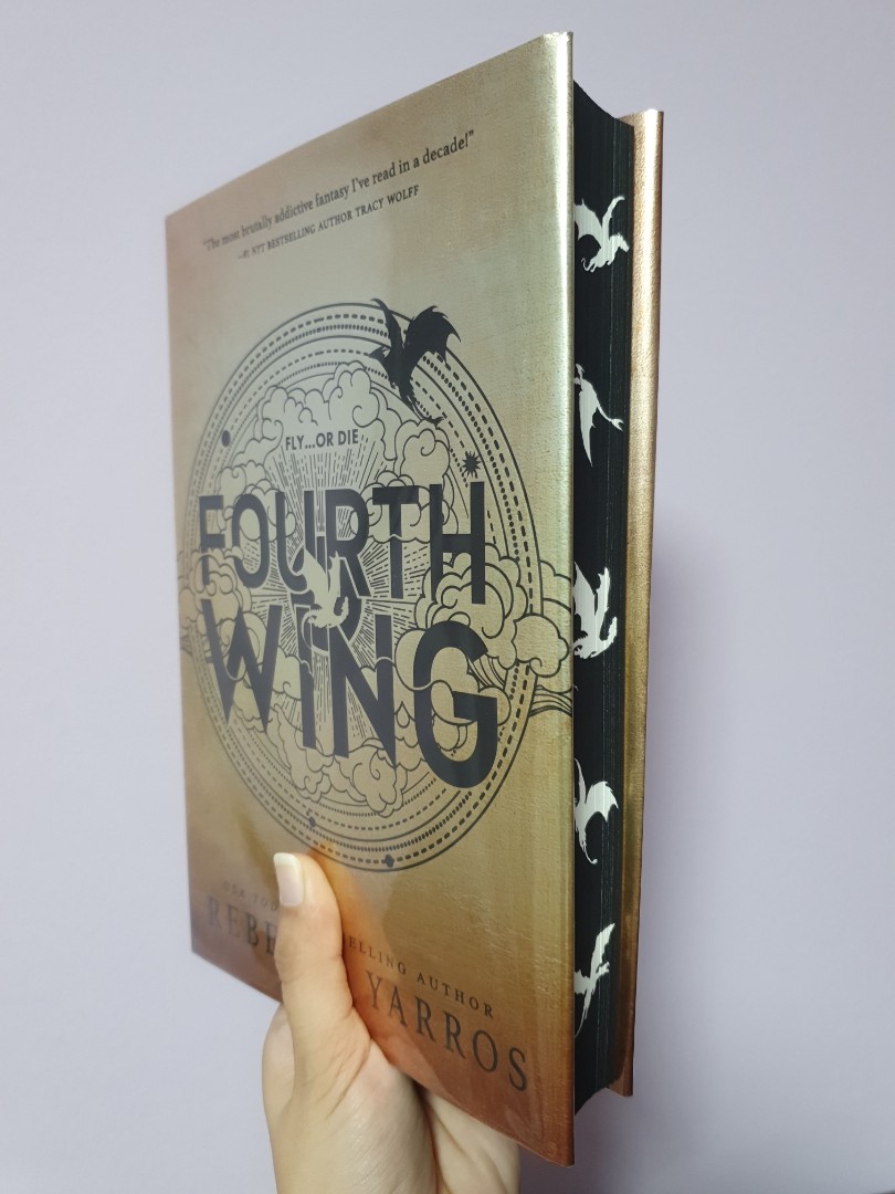 Fourth Wing - First Edition (from a Fairyloot & Illumicrate collector ...