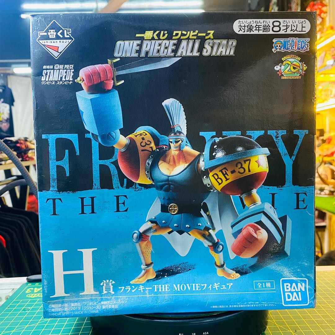 One Piece All-Star Stampede Movie Franky Figure Ichiban Kuji Prize H Japan