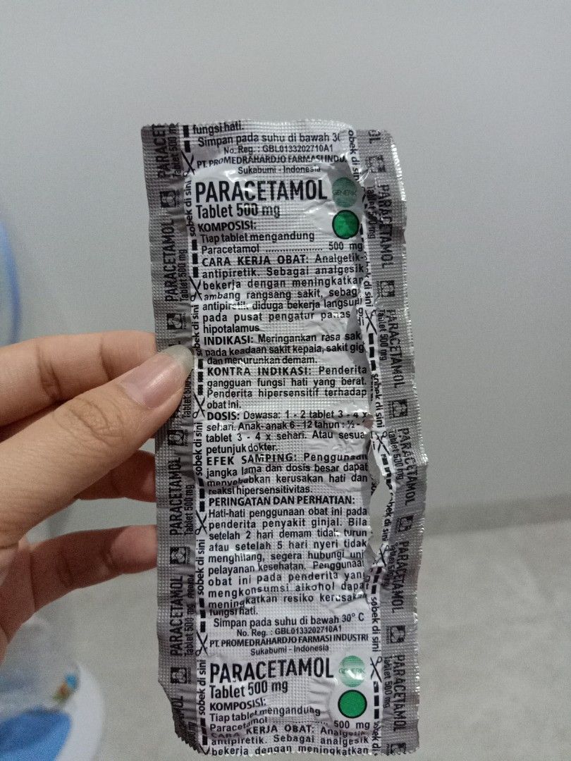 Free Obat Demam Paracetamol 500gr Barang Yang Dicari Di Carousell