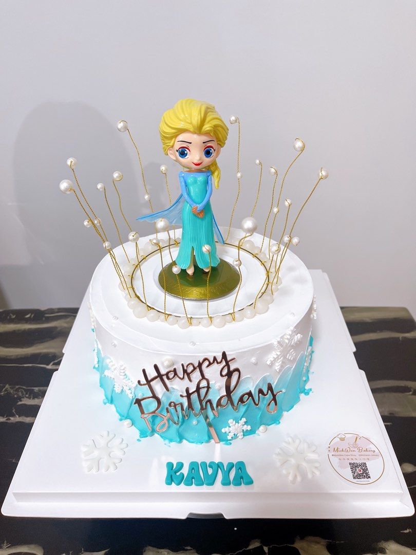 Nihaan Bakes - A doll cake for little Kavya.. Happy... | Facebook