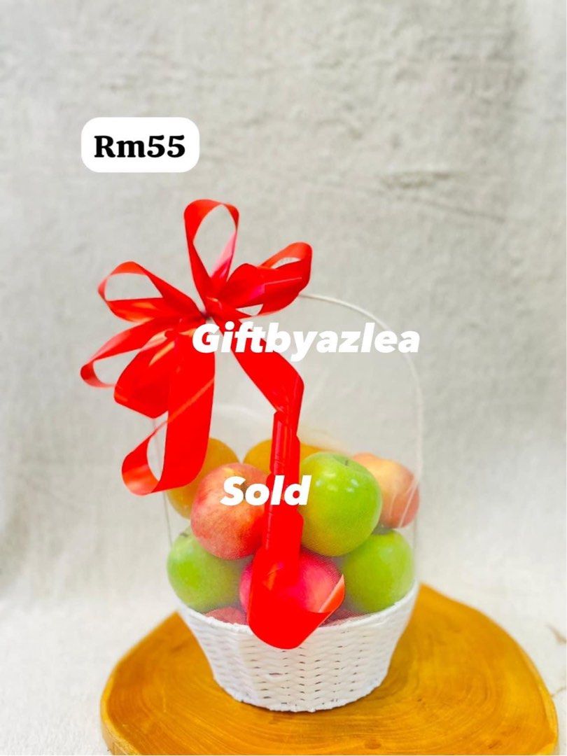 Fruit basket ready stock shah alam, Food & Drinks, Gift Baskets & Hampers on Carousell