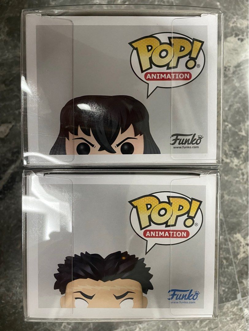 Funko Pop - 875 1091 - Demon Slayer - Inosuke Hashibira & Gyomei Himejima  (Chase) (Chalice)