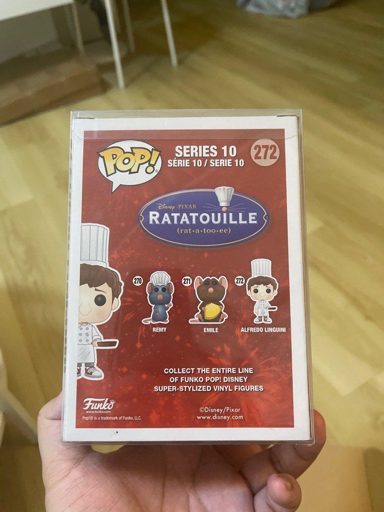 Figurine Funko POP Alfredo Linguini (Ratatouille) 272, pop ratatouille