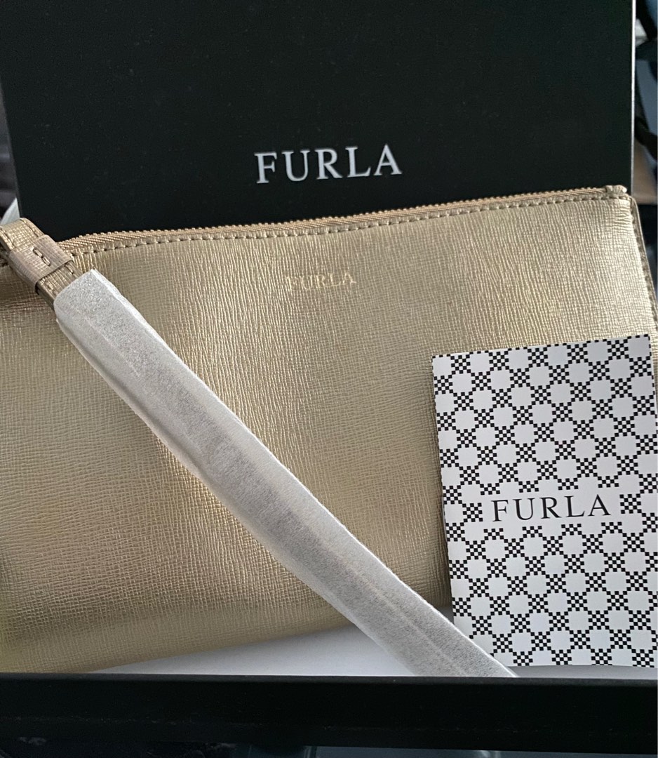 Furla sale wristlet pouch