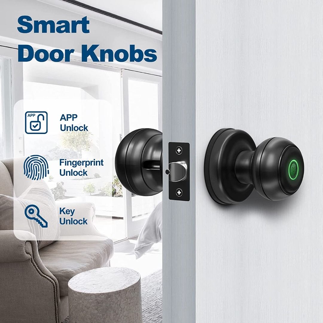 Wireless door on sale knob lock