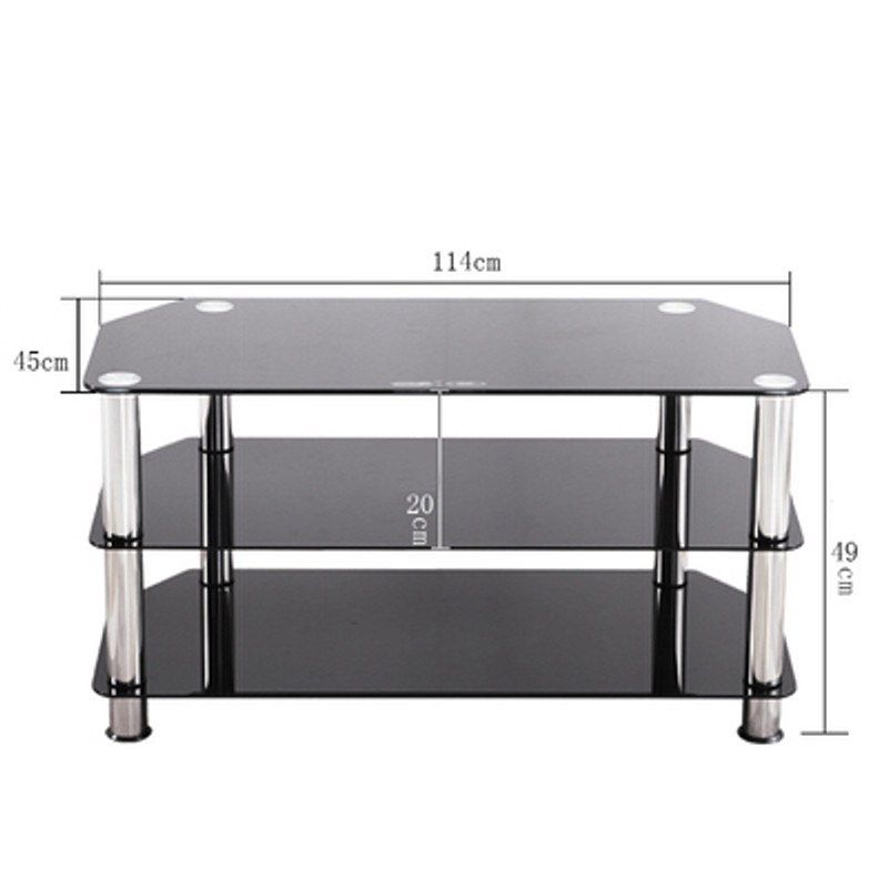 Rectangular Glass Display Table GRANU Modern Glass Display Table, Furniture & Home Living, Furniture ...