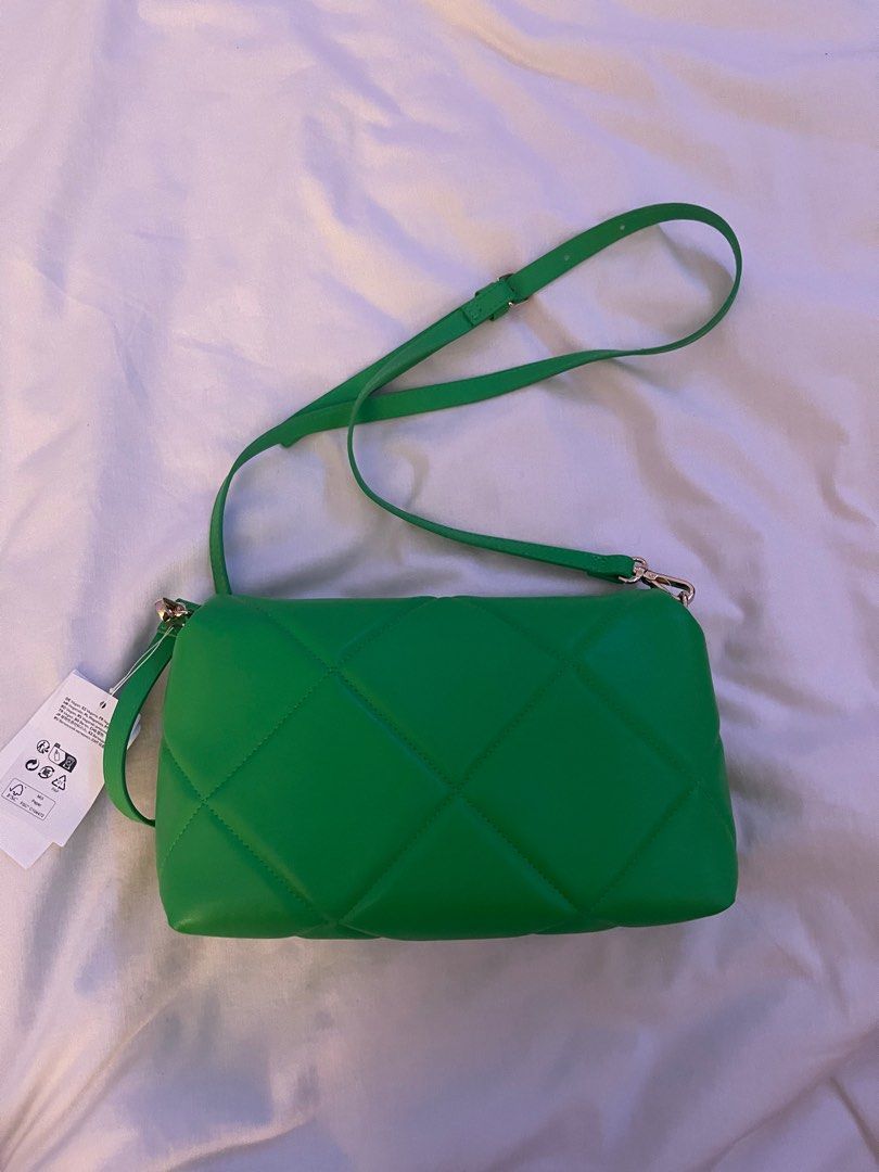 Green Cross Body Bag ( h&m), Women's Fashion, Bags & Wallets, Cross