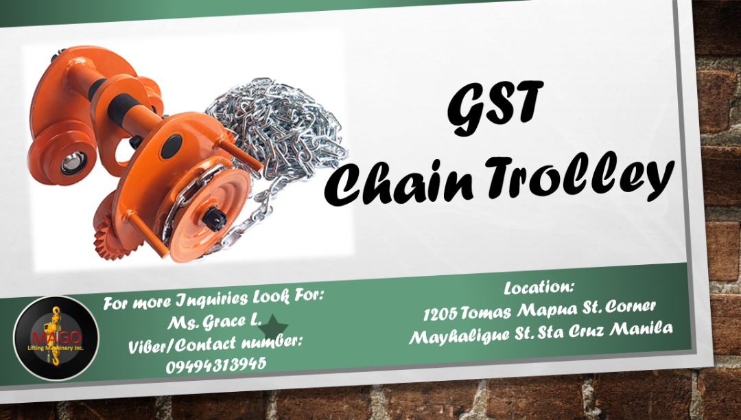 GST CHAIN TROLLEY on Carousell