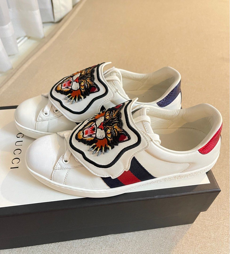 Gucci sneakers with patches hot sale