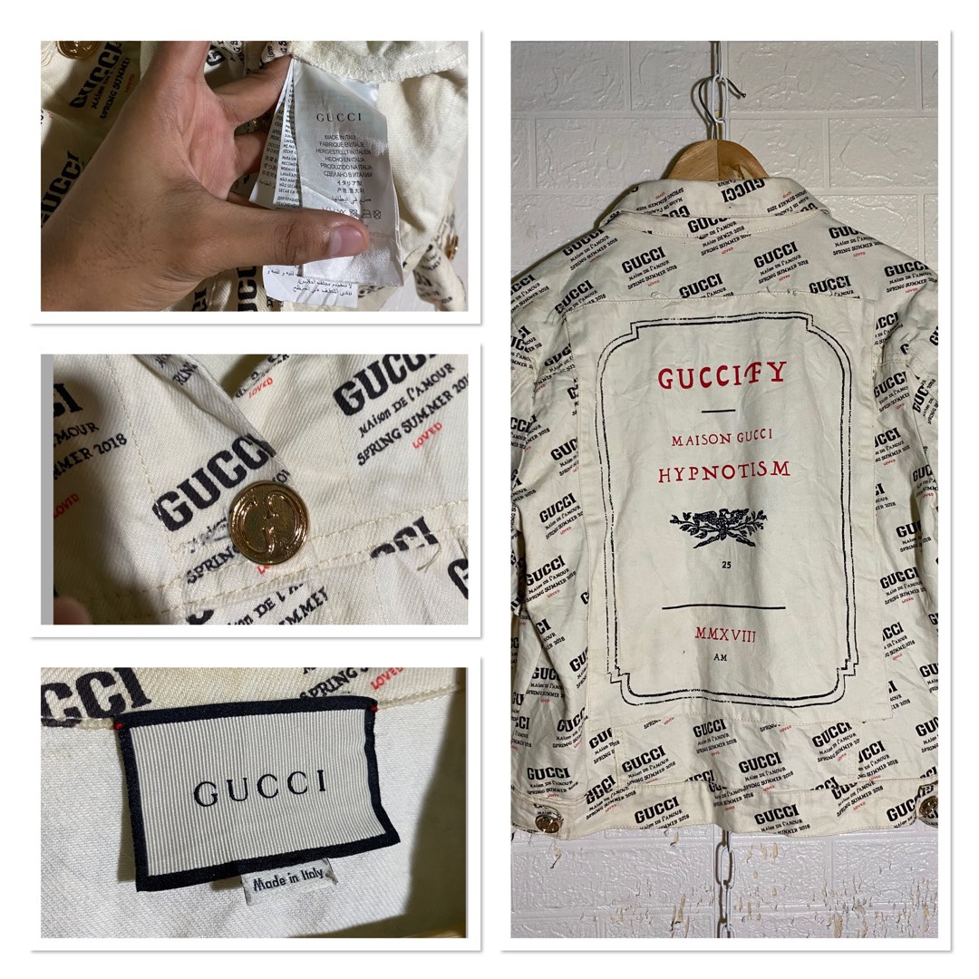 Guccify denim jacket store