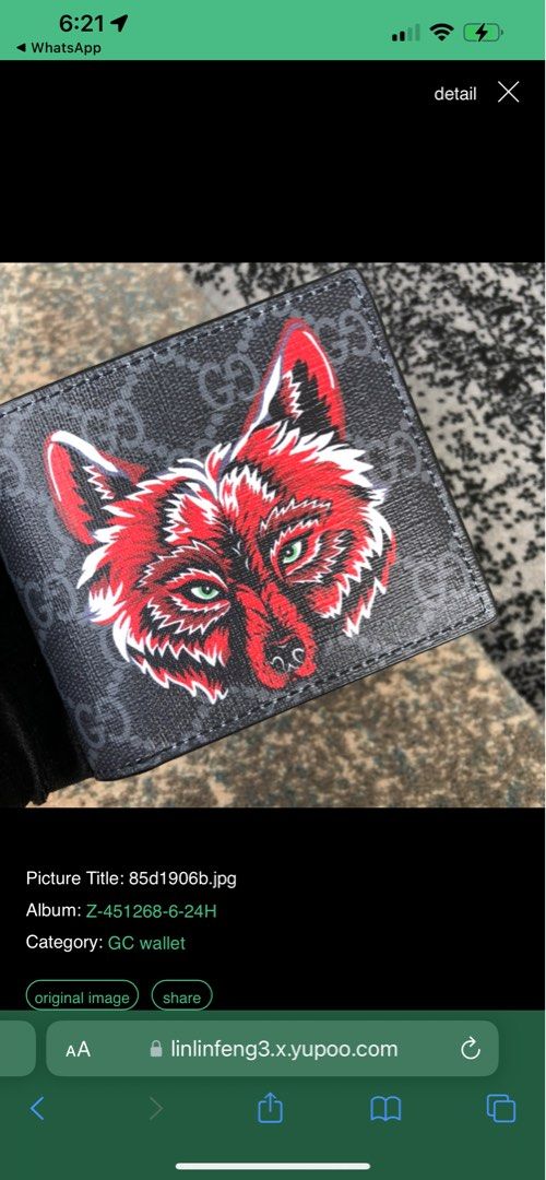 Wallet gucci yupoo online