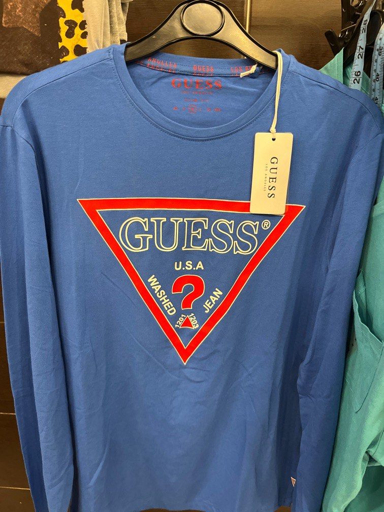 Guess long sleeve shirts S M L XL prefect condition Men s