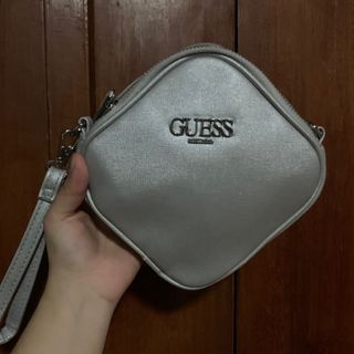 Guess Mini Sling Bag - Silver BNWT
