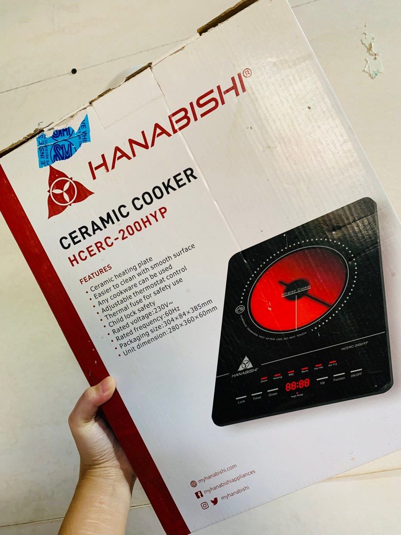 Hanabishi Induction Cooker, Furniture & Home Living, Kitchenware