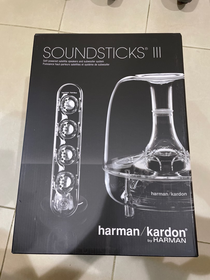 harman kardon soundsticks 3, 耳機及錄音音訊設備, Soundbar、揚聲器、藍牙喇叭、耳擴在旋轉拍賣