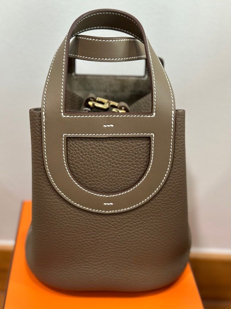 Hermes In the loop 18 etoupe ghw, Luxury, Bags & Wallets on Carousell