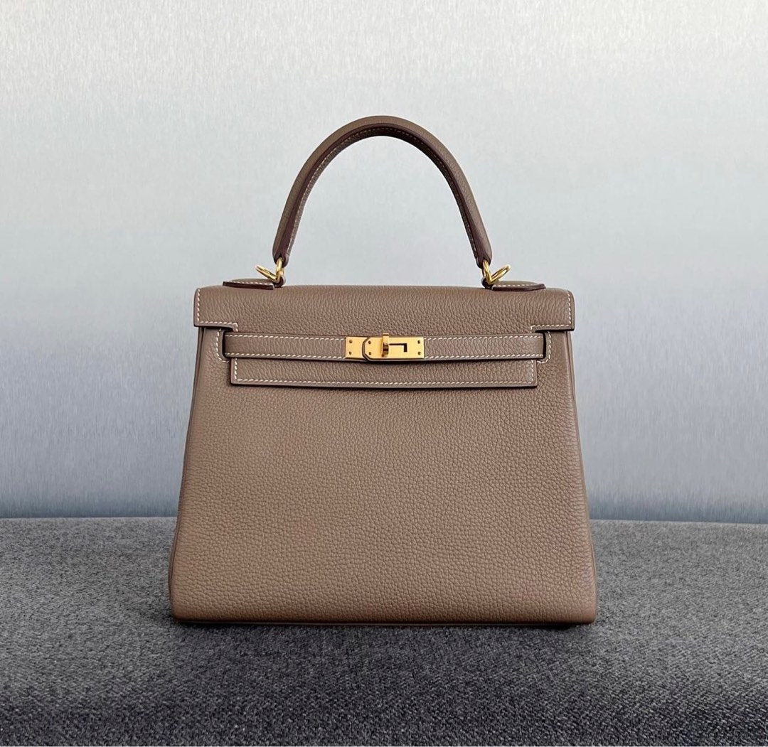 Hermes kelly 25 etoupe sales