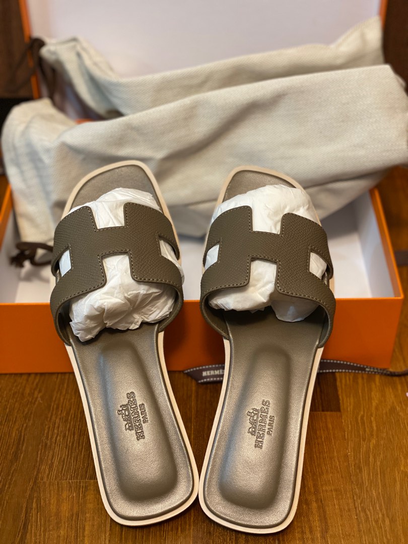Hermes Oran Sandals, Luxury, Sneakers & Footwear on Carousell