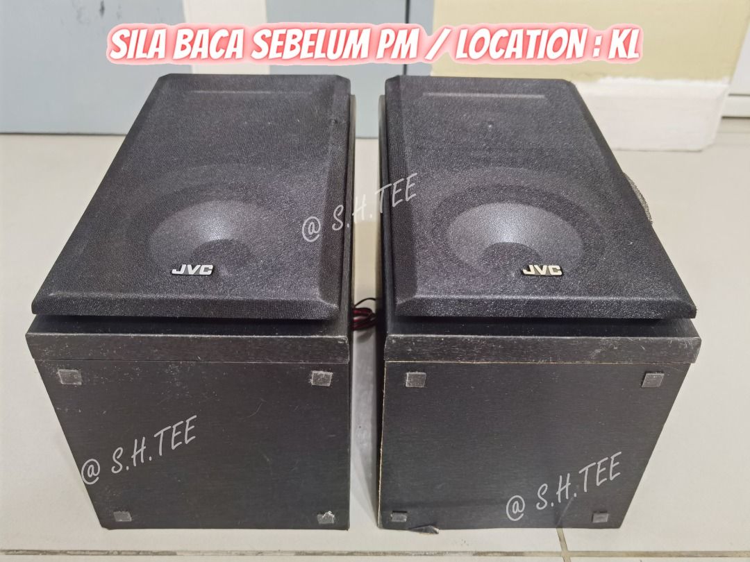 Hifi Philips with Jvc 2Way Bookshelf Speaker Bluetooth Cd Radio Can