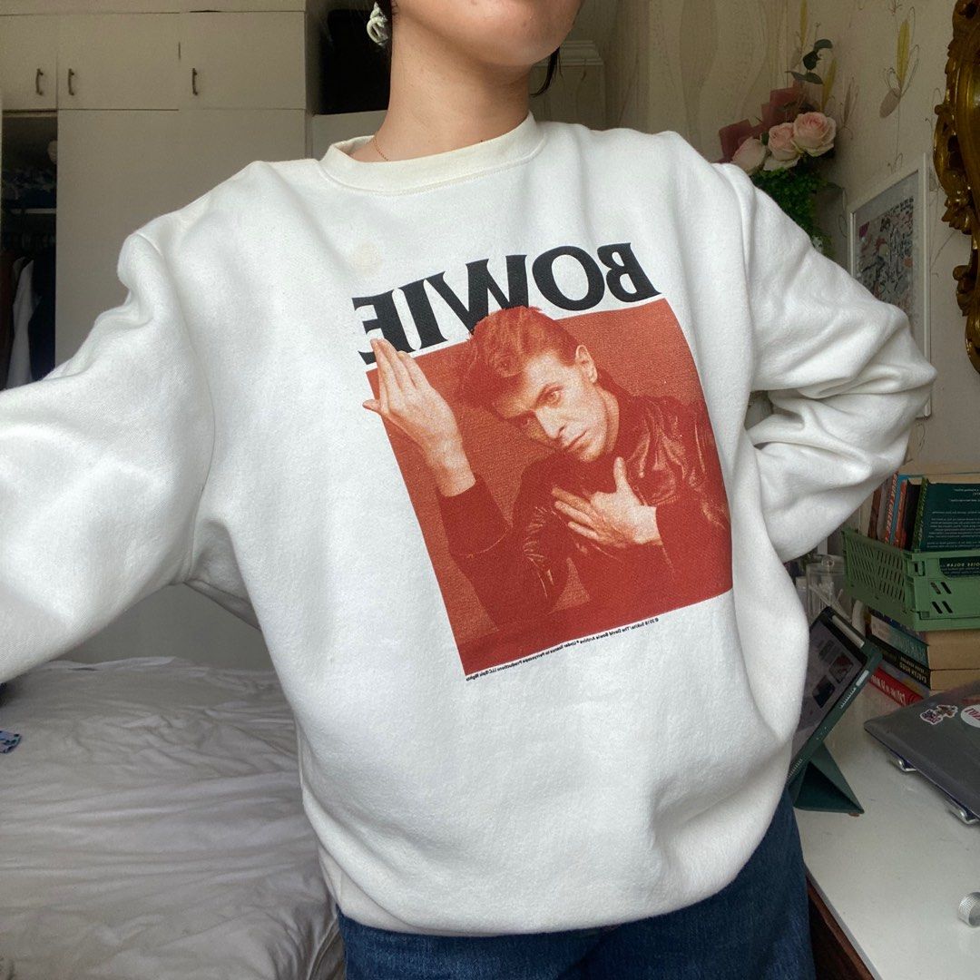 David bowie sweatshirt h&m shop