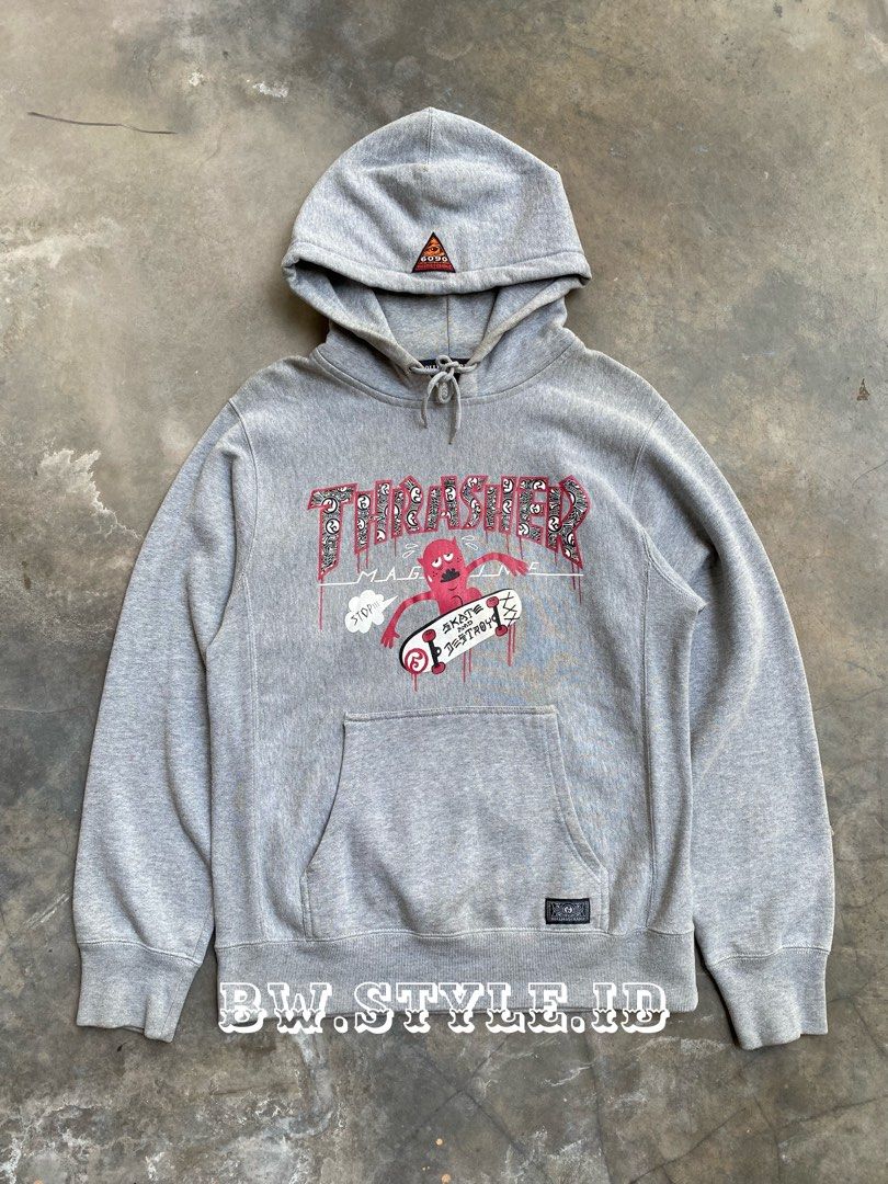 Thrasher hoodie satan online